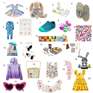 Easter gift guide by Worthy Threads clothing brand